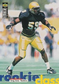 Greg Jones Washington Redskins 1997 Upper Deck Collector's Choice NFL Rookie Class #43